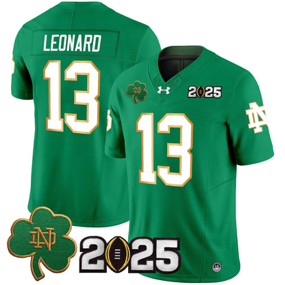 ND 2025 CFP Final Patch Vapor Limited Jersey - All Stitched
