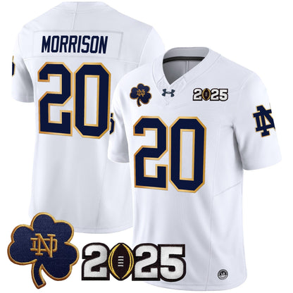 ND 2025 CFP Final Patch Vapor Limited Jersey - All Stitched