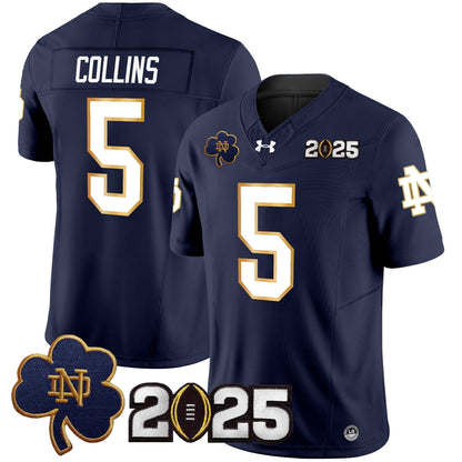 ND 2025 CFP Final Patch Vapor Limited Jersey - All Stitched