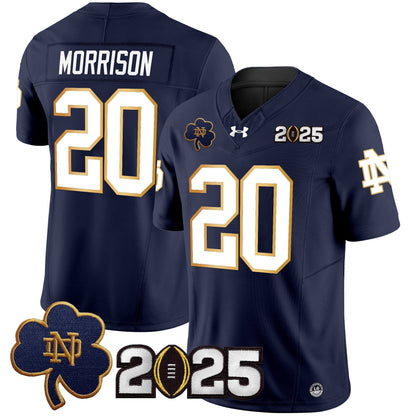 ND 2025 CFP Final Patch Vapor Limited Jersey - All Stitched