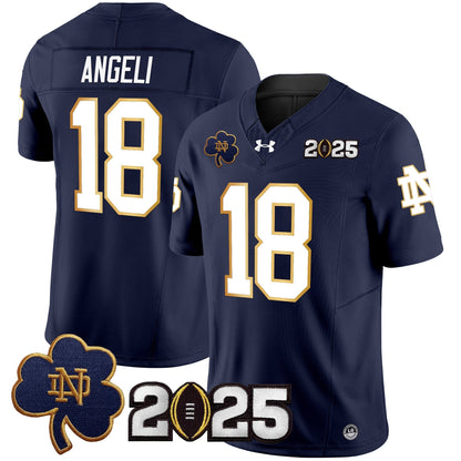 ND 2025 CFP Final Patch Vapor Limited Jersey - All Stitched