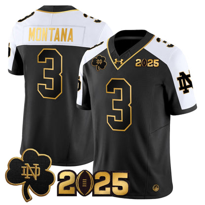 NDFI 2025 CFP Final Patch Gold Vapor Limited Jersey - All Stitched