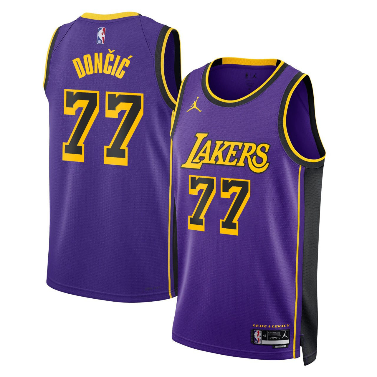 Luka Doncic #77 Los Angeles Lakers Jersey Collection - All Stitched