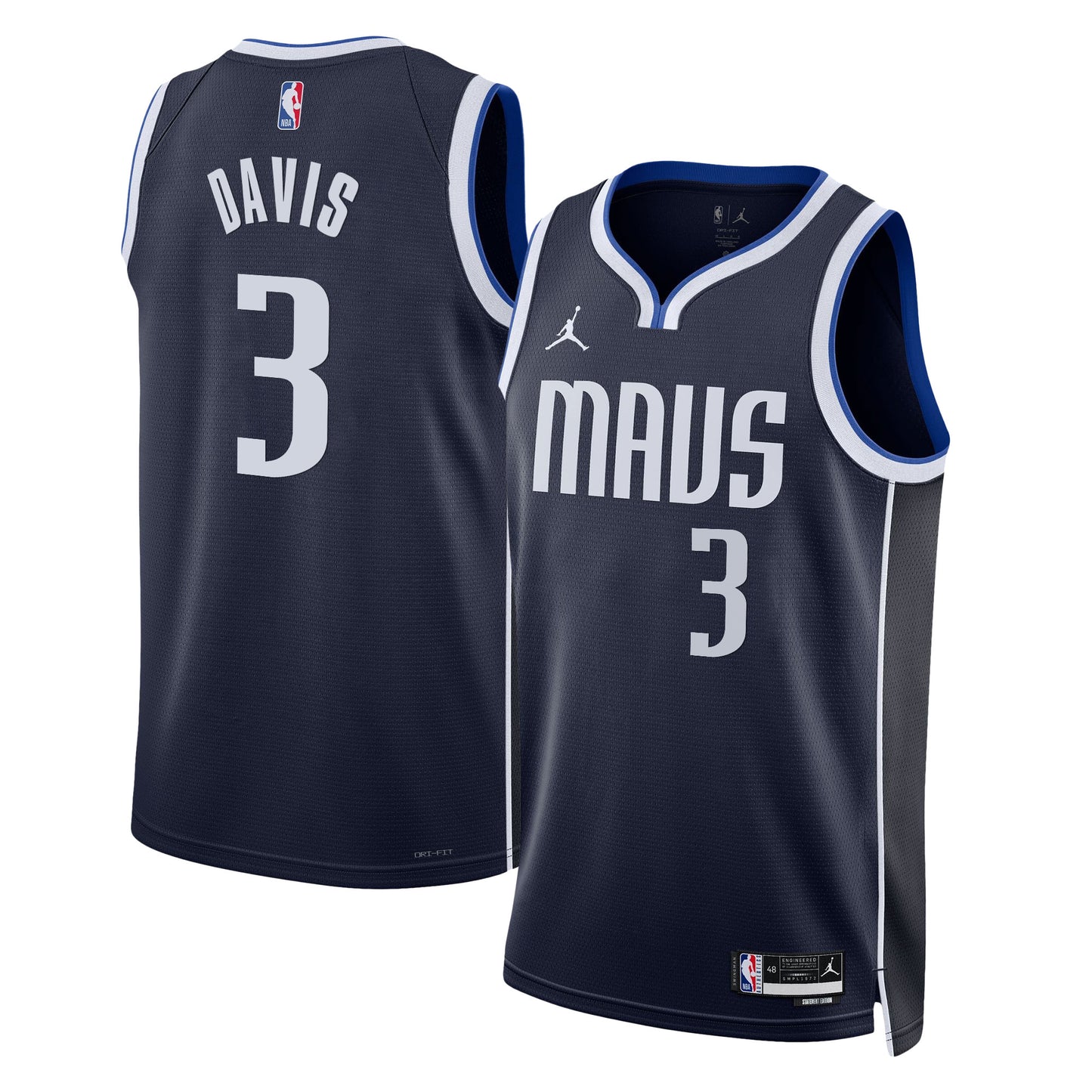 Dallas Mavericks Swingman Jersey - All Stitched