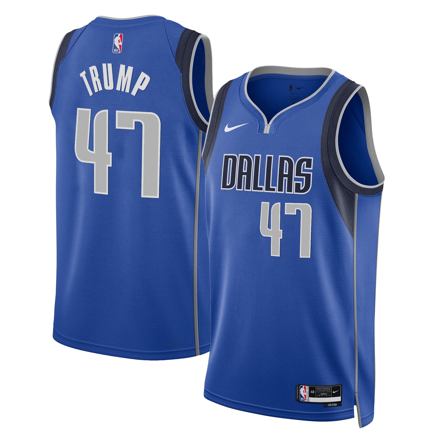 Dallas Mavericks Swingman Jersey - All Stitched