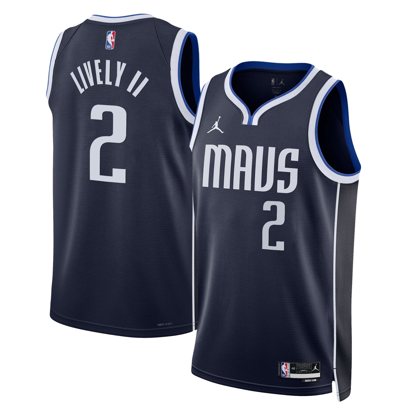 Dallas Mavericks Swingman Jersey - All Stitched