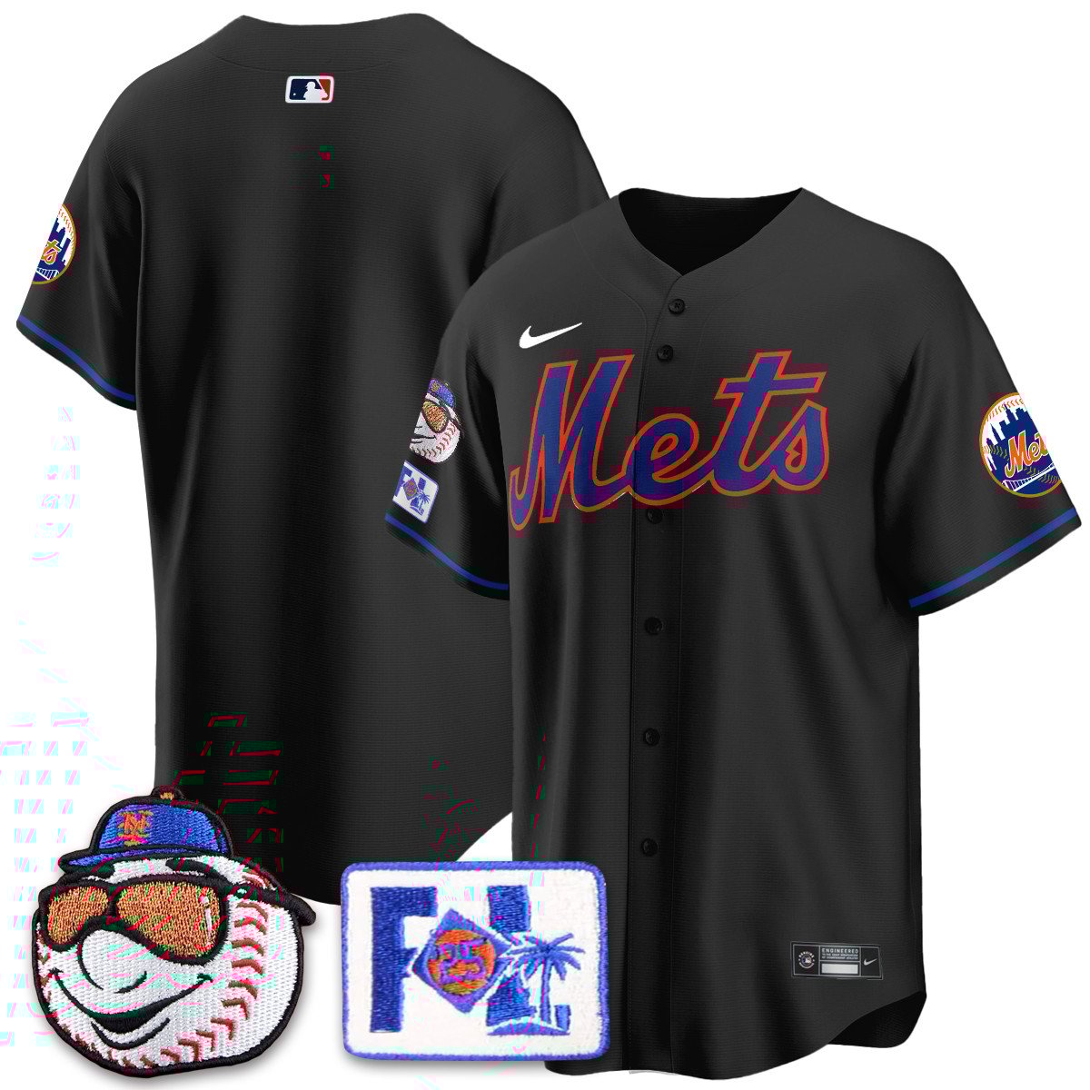 New York Mets 2025 Spring Training Jersey - All Stitched