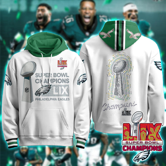 PHI Super Bowl LIX Champions Hoodie