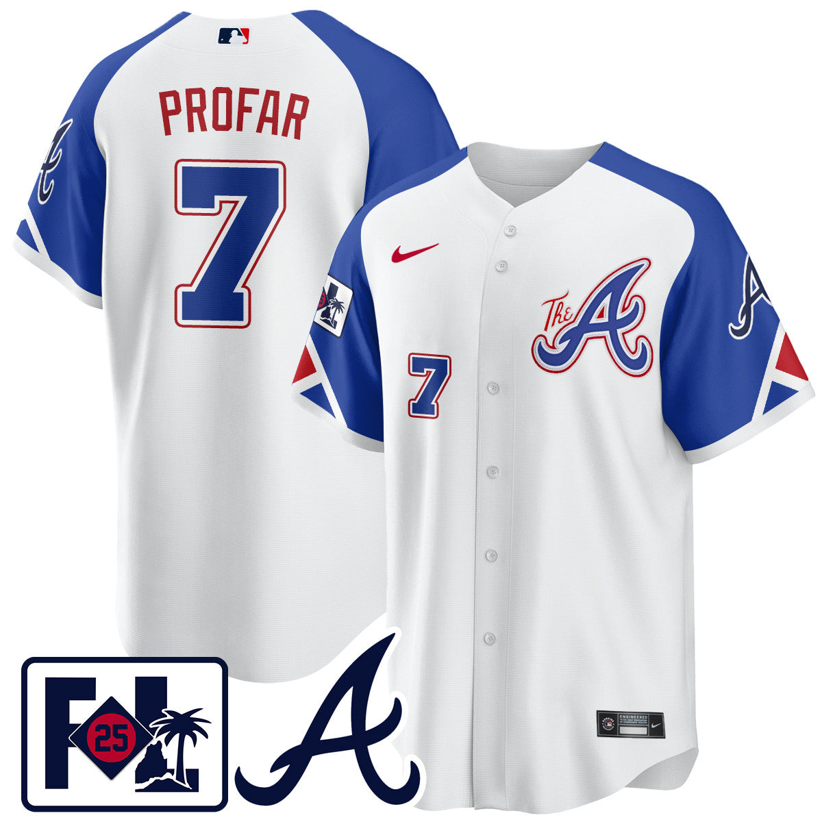 Atlanta Braves 2025 Spring Training Jersey - All Stitched