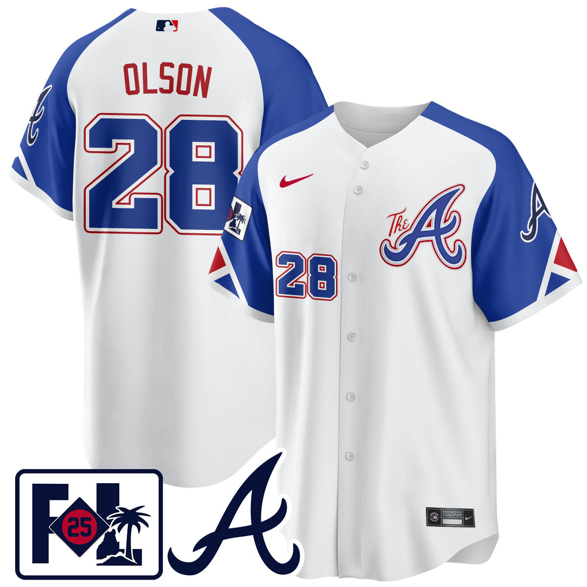 Atlanta Braves 2025 Spring Training Jersey - All Stitched
