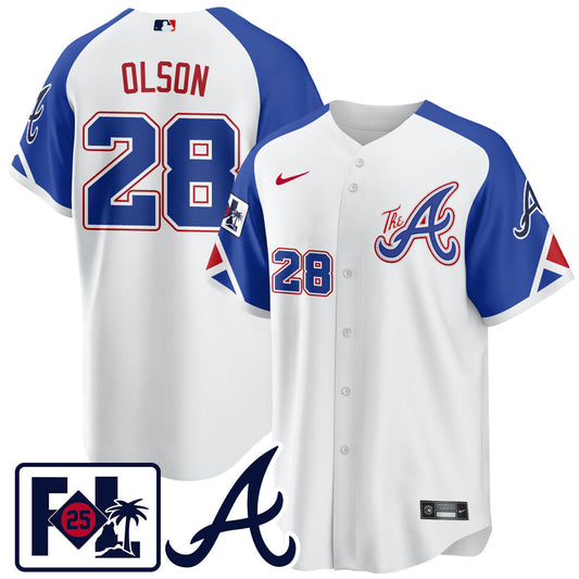 Atlanta Braves 2025 Spring Training Jersey - All Stitched