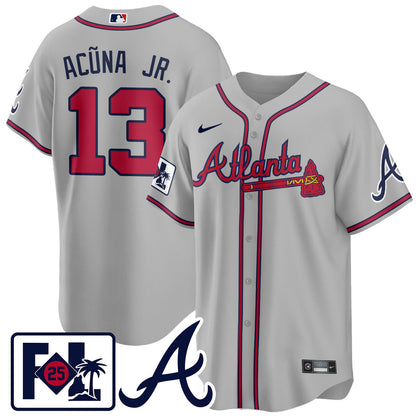 Atlanta Braves 2025 Spring Training Jersey - All Stitched