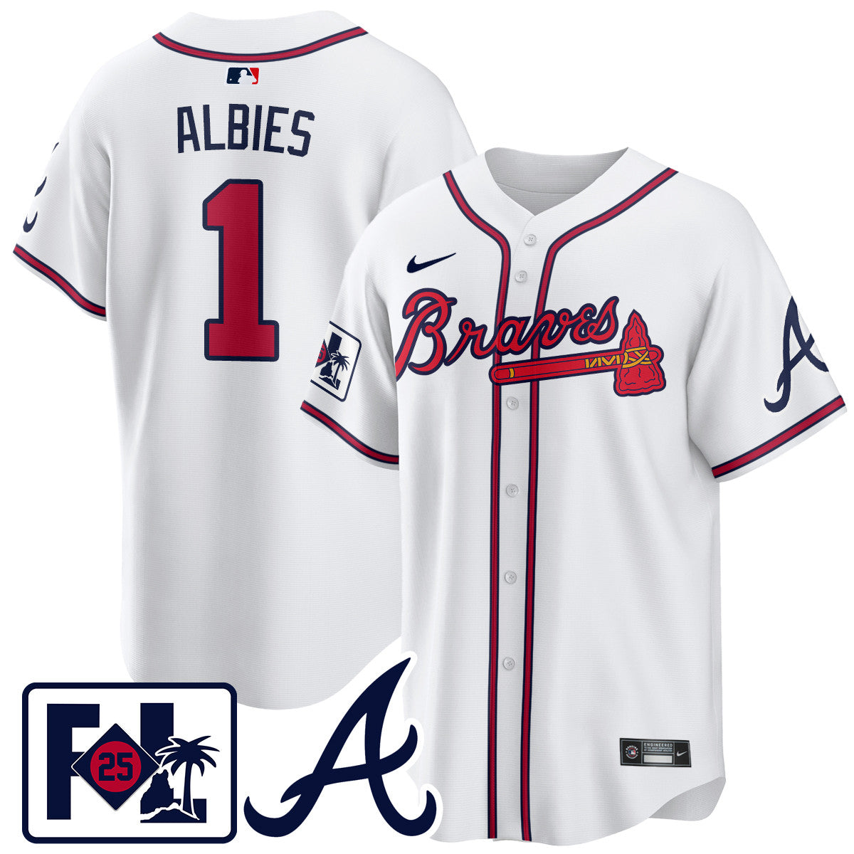 Atlanta Braves 2025 Spring Training Jersey - All Stitched