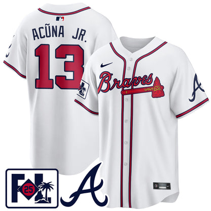 Atlanta Braves 2025 Spring Training Jersey - All Stitched
