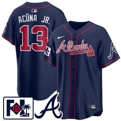 ATL 2025 Spring Training Jersey - All Stitched
