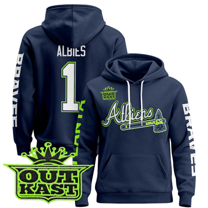 Men's Atlanta Braves 2025 Atliens Pullover Hoodie - All Stitched