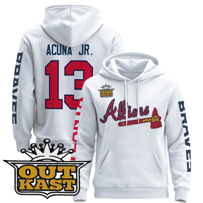 Men's Atlanta Braves 2025 Atliens Pullover Hoodie - All Stitched