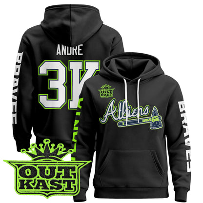 Men's Atlanta Braves 2025 Atliens Pullover Hoodie - All Stitched