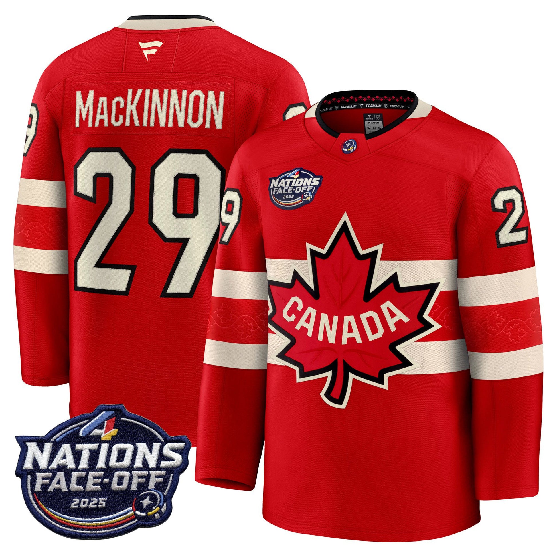 Canada 4 Nations Face-Off 2025 Premium Jersey - All Stitched