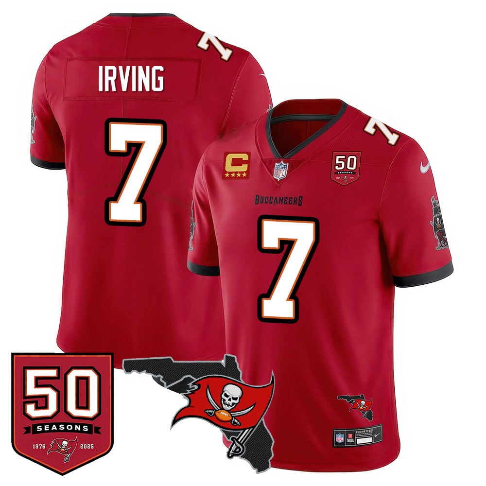 Men's Tampa Bay Buccaneers 50th Season Limited Jersey - All Stitched