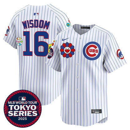 Men's Chicago Cubs Tokyo Series 2025 Vapor Premier Limited Jersey - Stitched