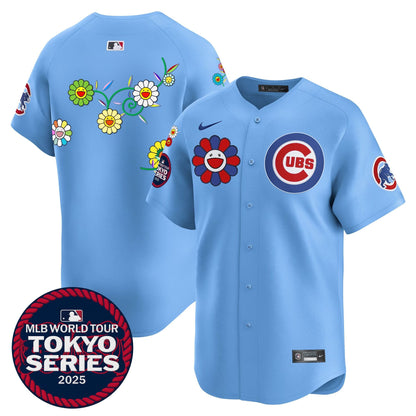Men's Chicago Cubs Tokyo Series 2025 Vapor Premier Limited Jersey - Stitched
