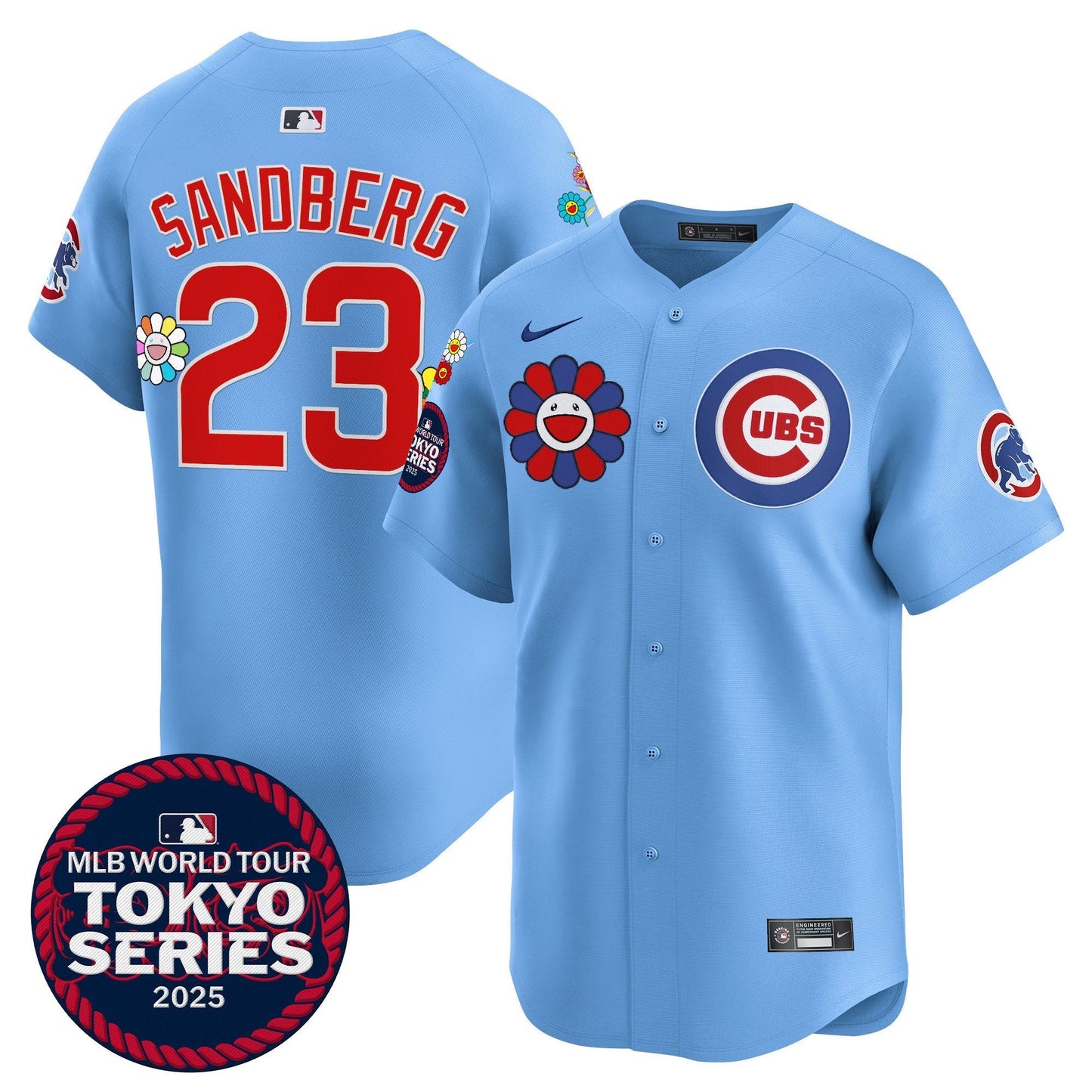 Men's Chicago Cubs Tokyo Series 2025 Vapor Premier Limited Jersey - Stitched