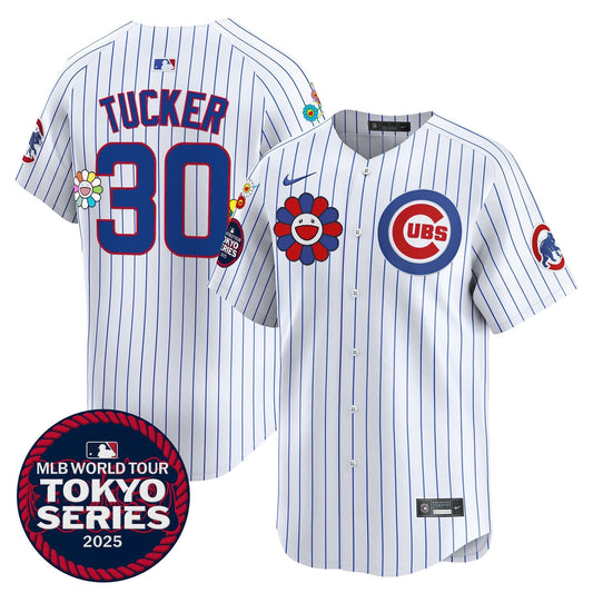 Men's Chicago Cubs Tokyo Series 2025 Vapor Premier Limited Jersey - Stitched