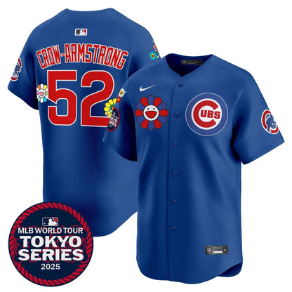 Men's Chicago Cubs Tokyo Series 2025 Vapor Premier Limited Jersey - Stitched
