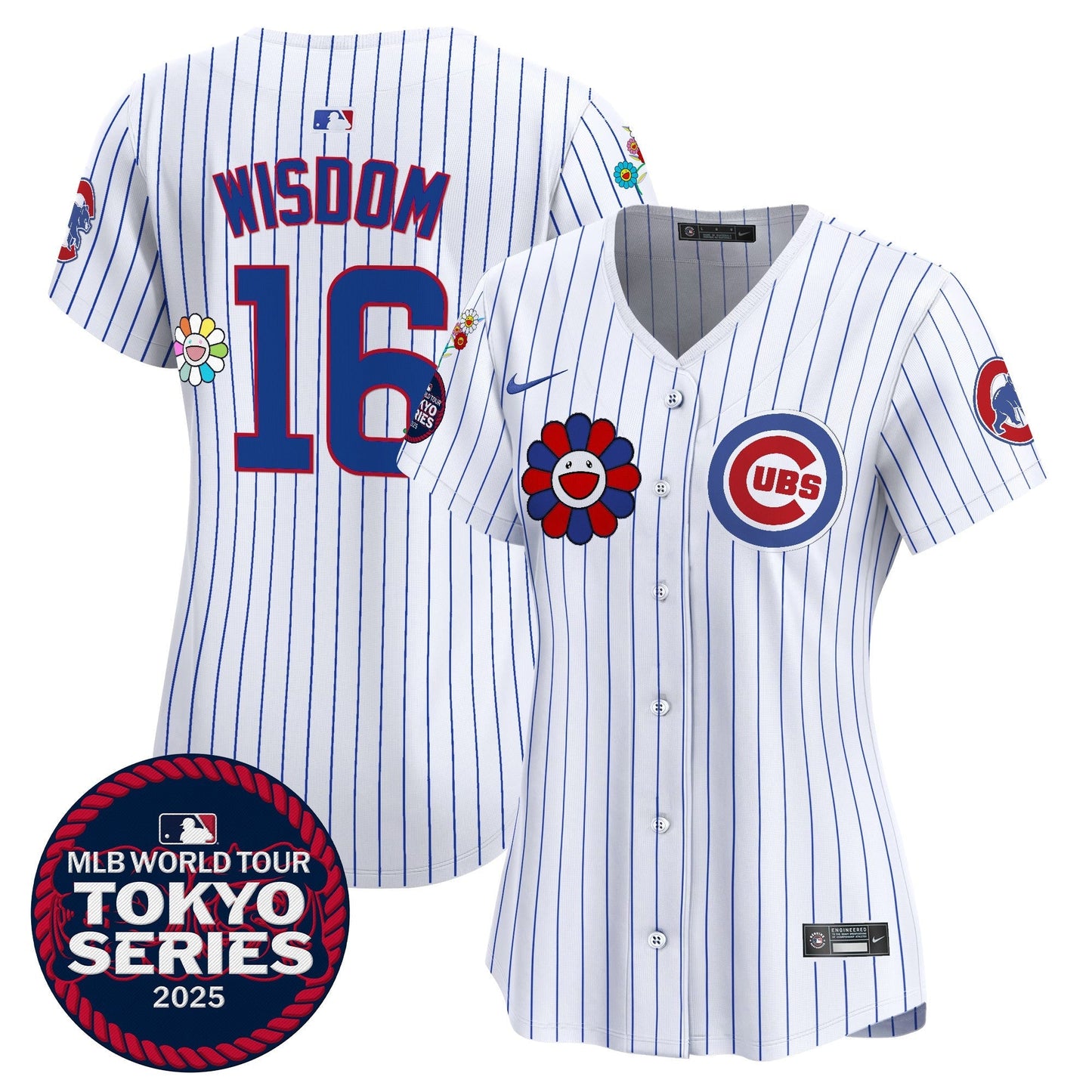 Women's Chicago Cubs Tokyo Series 2025 Vapor Premier Limited Jersey - Stitched