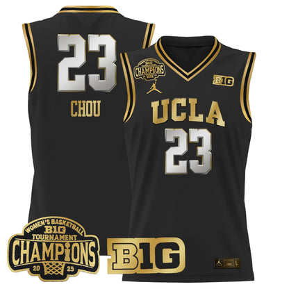 Men's Size - UCLA Bruins 2025 Big Ten Women's Conference Tournament Champions Lightweight Basketball Jersey - All Stitched