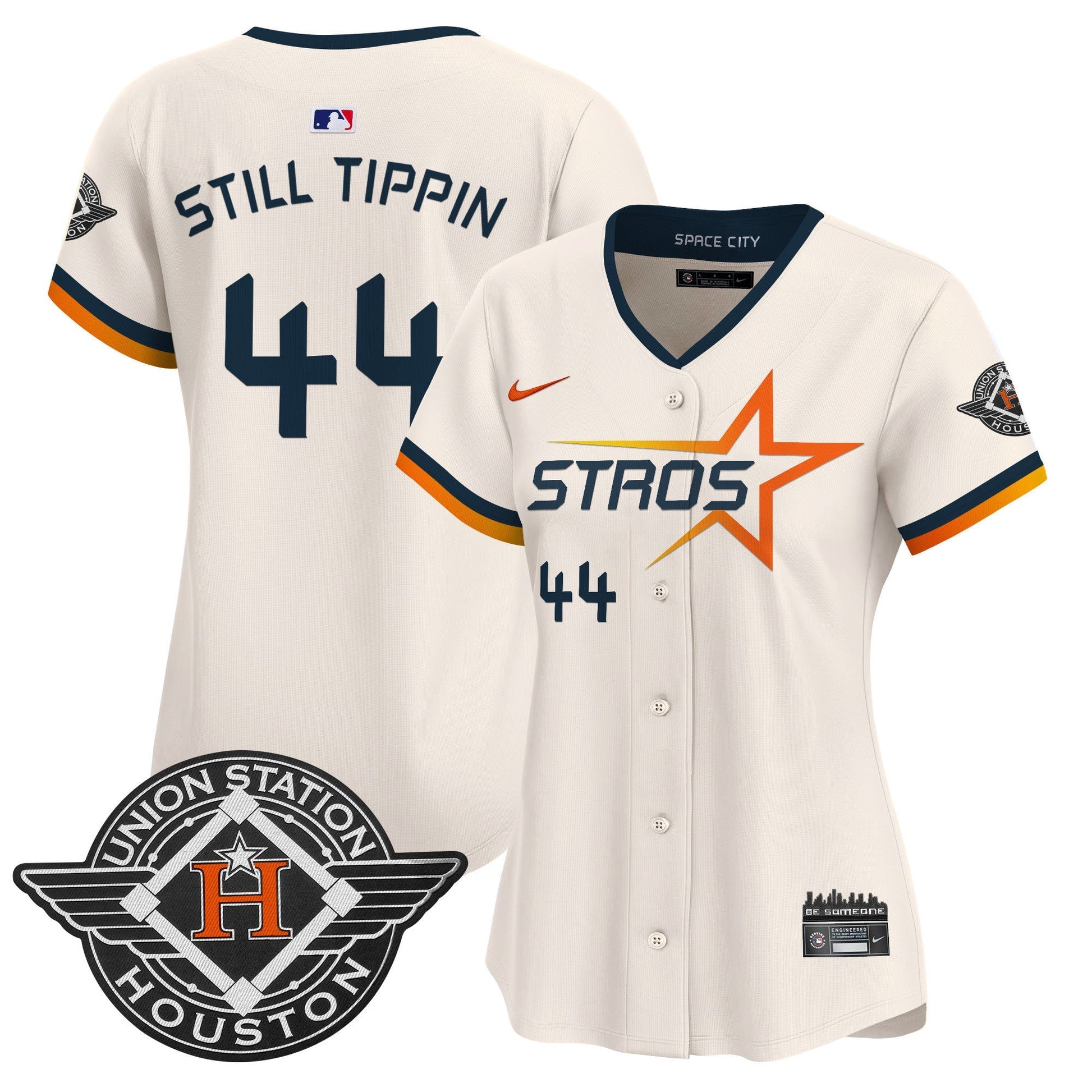 Women's Houston Astros 2025 City Connect Vapor Premier Limited Jersey - All Stitched