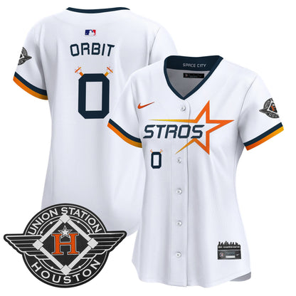 Women's Houston Astros 2025 City Connect Vapor Premier Limited Jersey - All Stitched