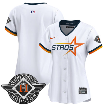 Women's Houston Astros 2025 City Connect Vapor Premier Limited Jersey - All Stitched