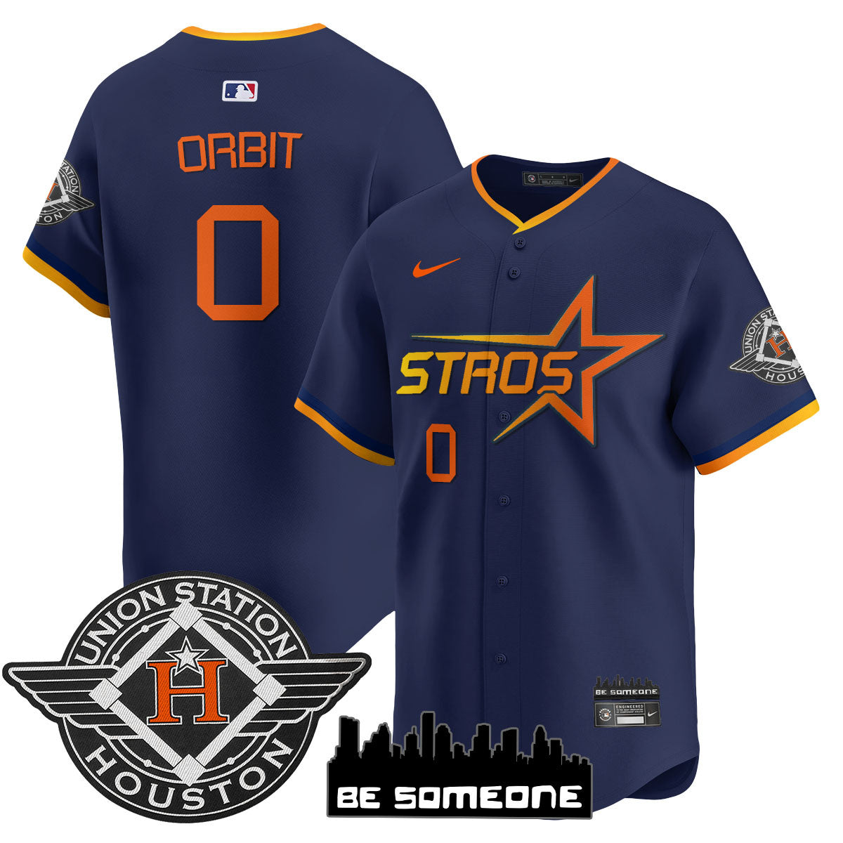 Houston Astros 2025 City Connect Vapor Premier Limited Jersey - All Stitched