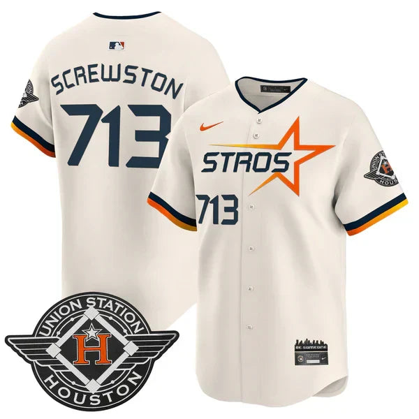 Houston Astros 2025 City Connect Vapor Premier Limited Jersey - All Stitched