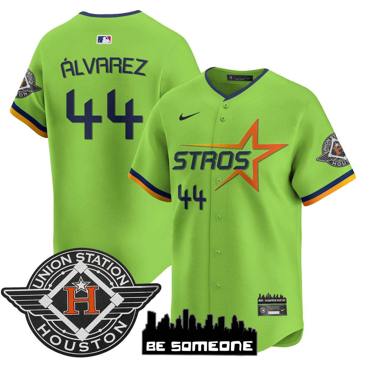 Houston Astros 2025 City Connect Vapor Premier Limited Jersey - All Stitched