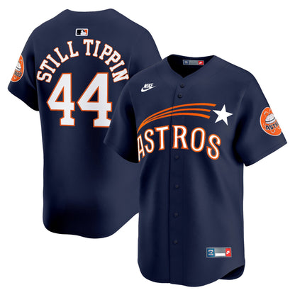 Men's Houston Astros Throwback Cooperstown Vapor Premier Limited Jersey - All Stitched