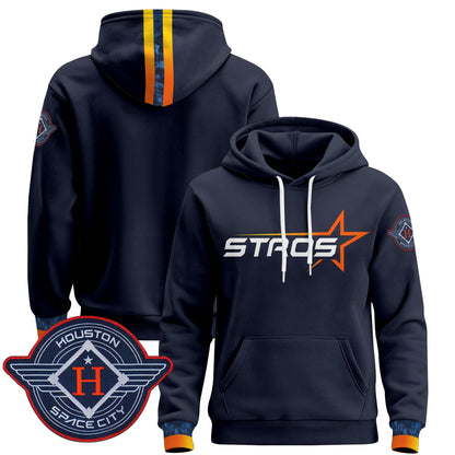 Men's Houston Astros 2025 City Connect Pullover Hoodie - All Stitched