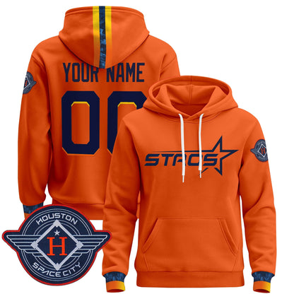 Houston Astros 2025 City Connect Pullover Custom Hoodie - All Stitched