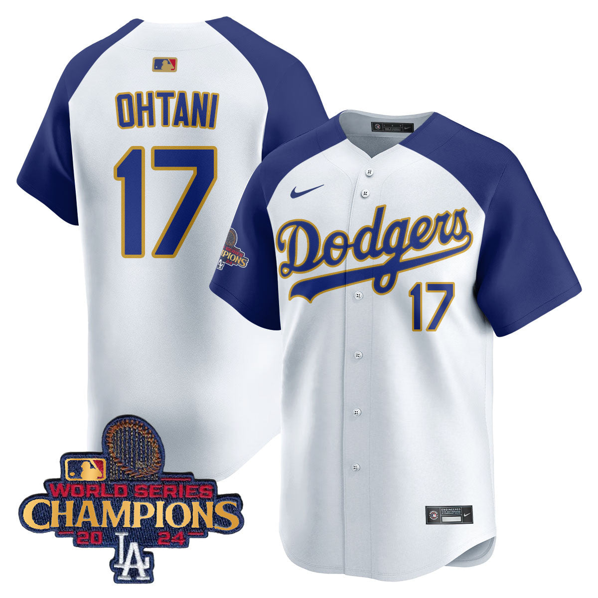 Men's Los Angeles Dodgers Gold 2025 Jersey - All Stitched