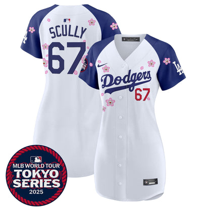Women's Dodgers Tokyo Series 2025 Baseball Dress - Stitched