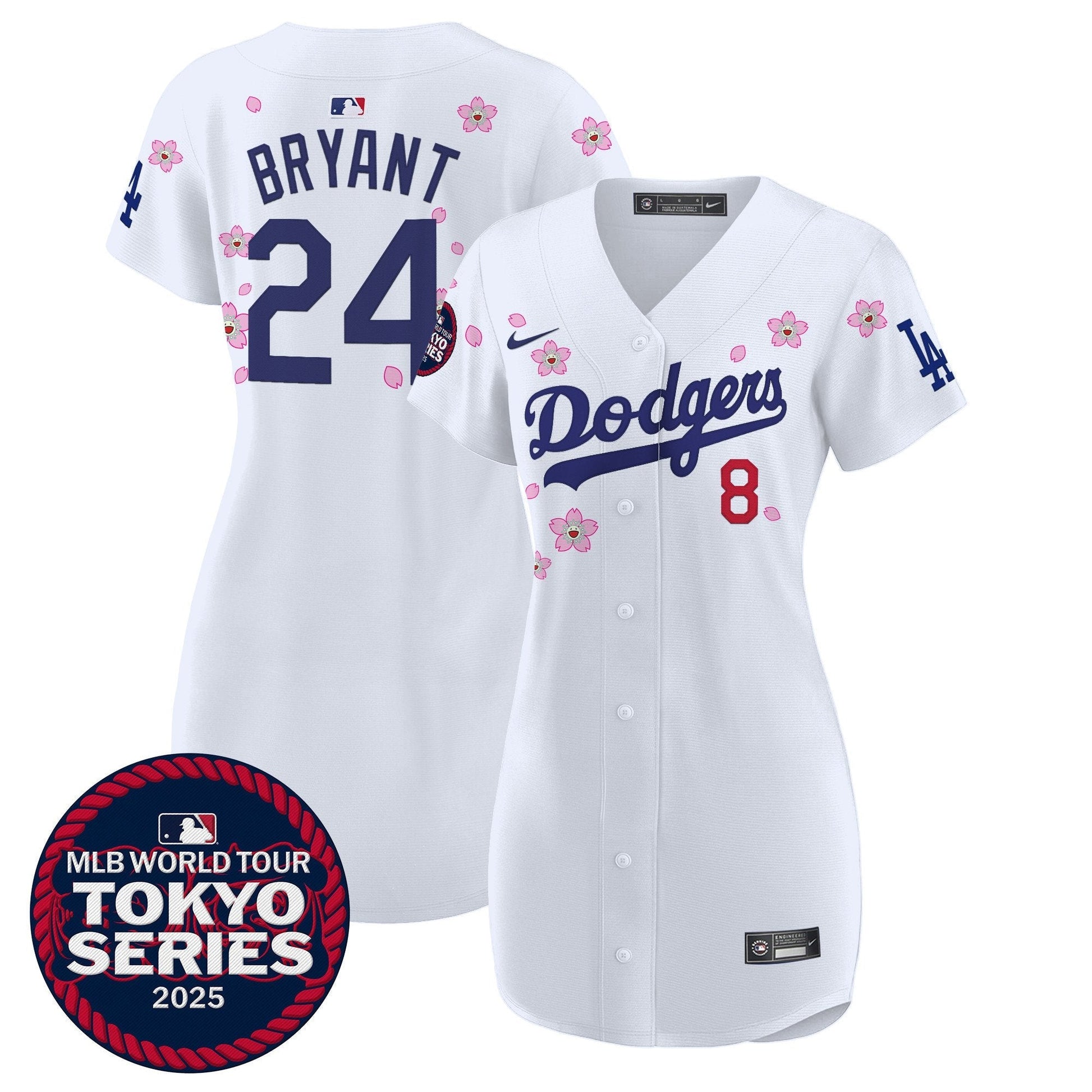 Women's Dodgers Tokyo Series 2025 Baseball Dress - Stitched