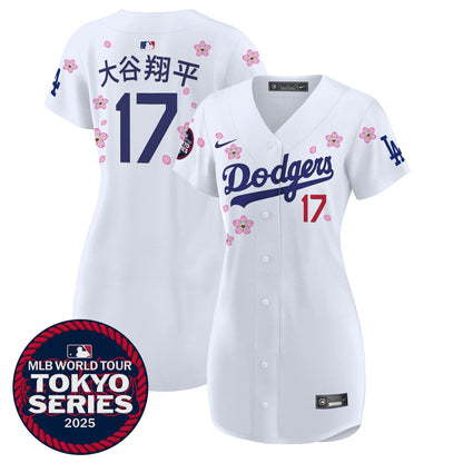 Women's Dodgers Tokyo Series 2025 Baseball Dress - Stitched