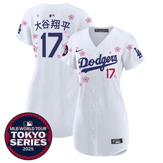 Women's Dodgers Tokyo Series 2025 Baseball Dress - Stitched