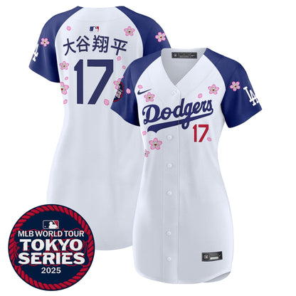 Women's Dodgers Tokyo Series 2025 Baseball Dress - Stitched