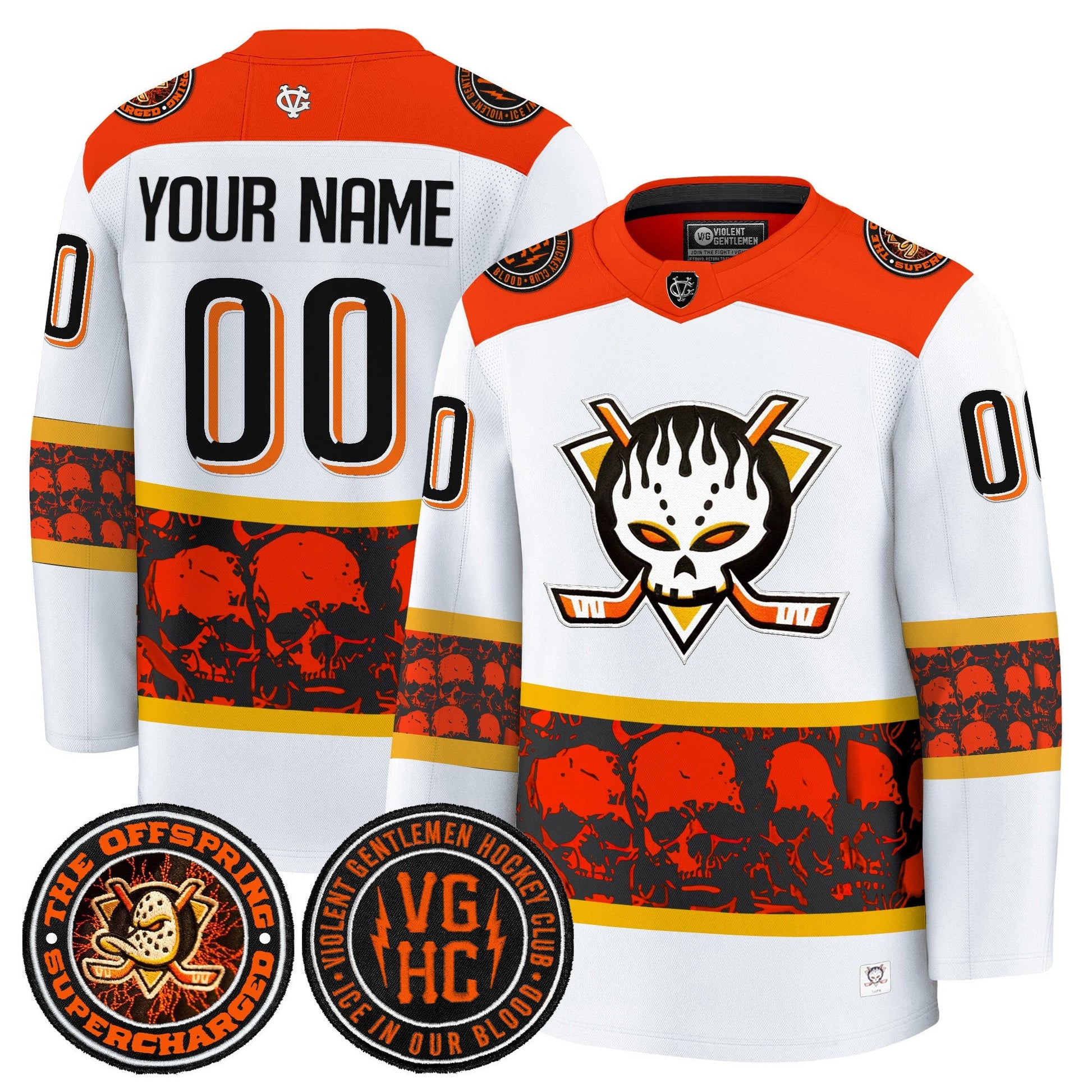 Anaheim Ducks Offspring 2025 Premium Custom Jersey - All Stitched