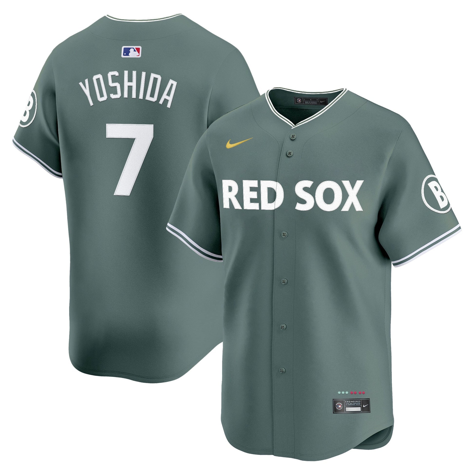 Men's Boston Red Sox 2025 City Connect Vapor Premier Limited Jersey - All Stitched