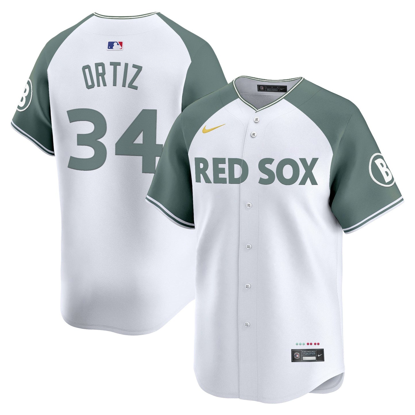 Men's Boston Red Sox 2025 City Connect Vapor Premier Limited Jersey - All Stitched