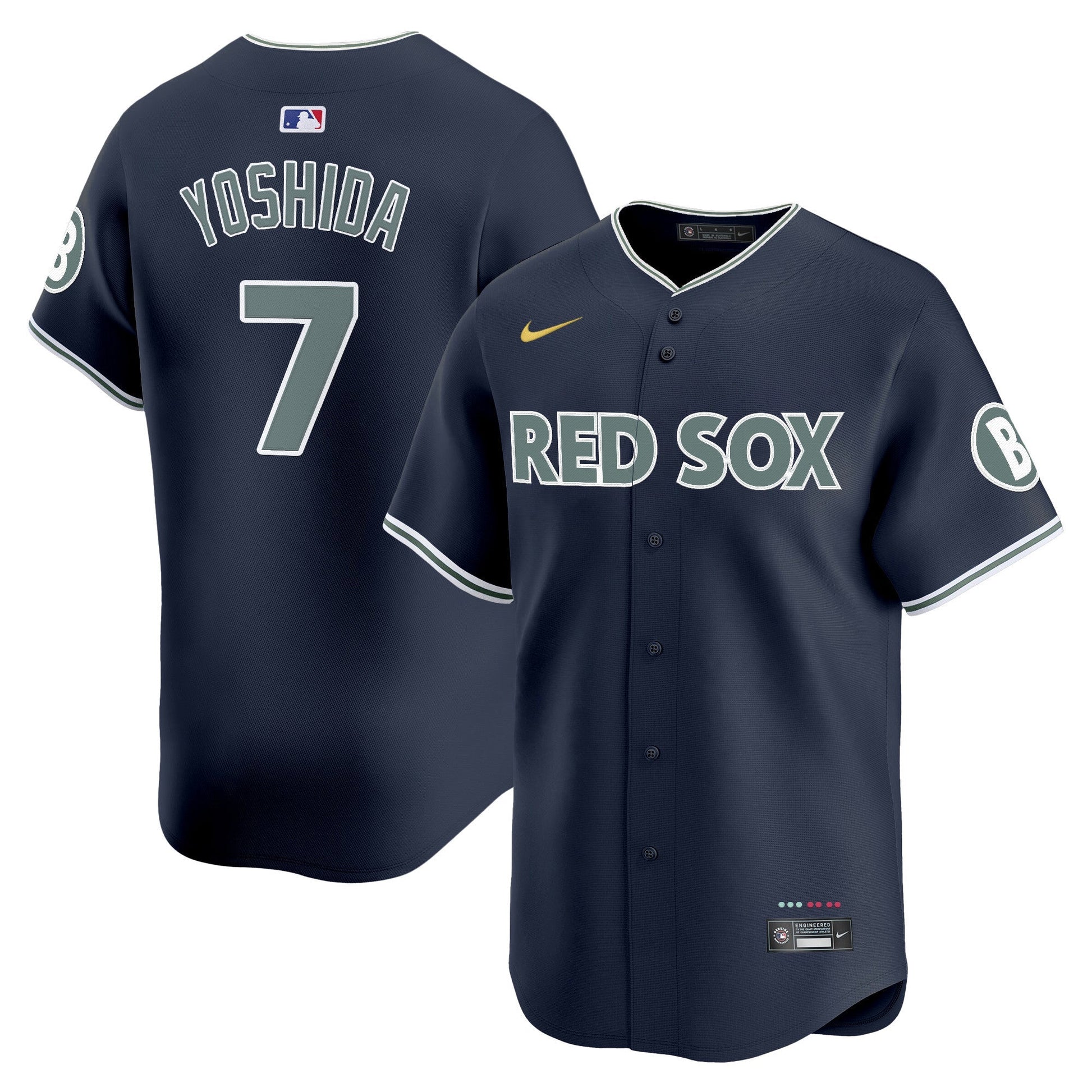 Men's Boston Red Sox 2025 City Connect Vapor Premier Limited Jersey - All Stitched